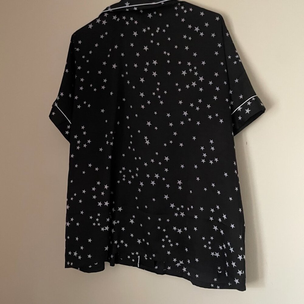 Star Print Pajama Set - Picture 2 of 14